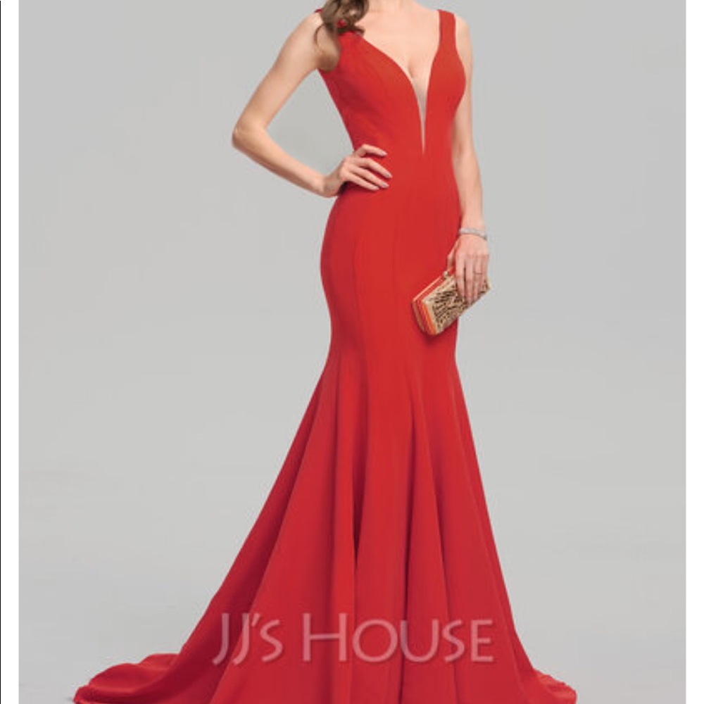 Mermaid Floor Length Dress